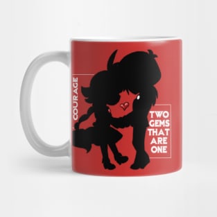 Courage: Two Gems That Are One Mug